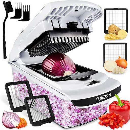 Illustrated product image for a popular veggie chopper