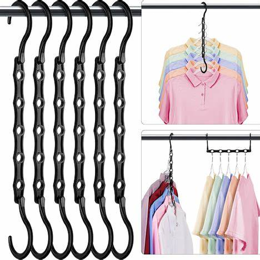 Illustrated product image for closet organizer hangers